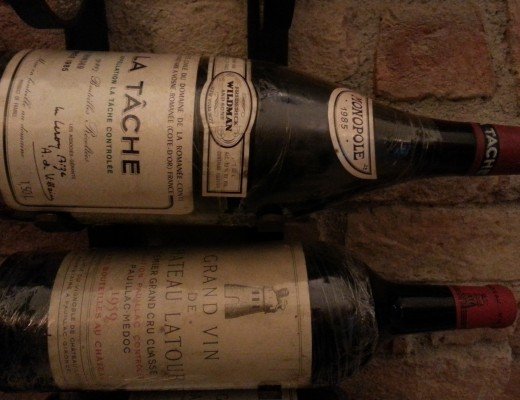 La Tache and Latour Wines