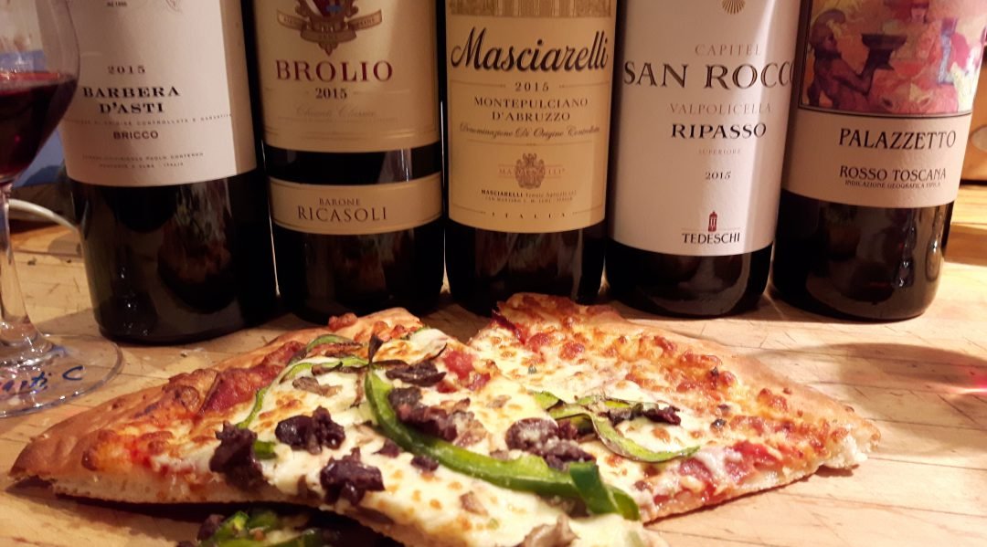 Wines to drink with Pizza