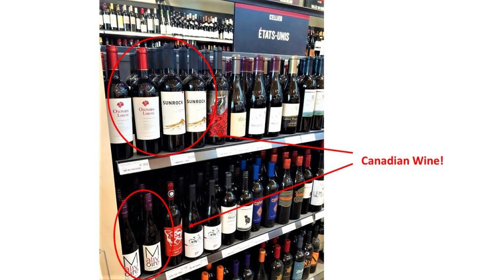 free trade canadian wines