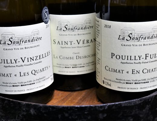 wines of domaine la Soufrandière